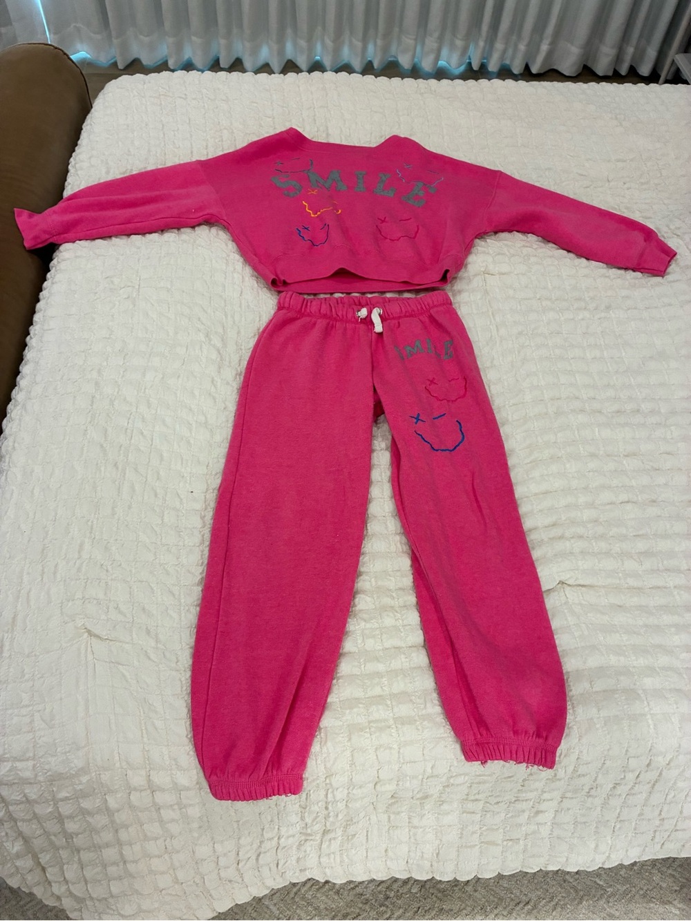 Vintage Havana Bright Pink Cozy Sweatshirt